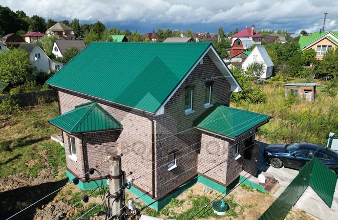 Дом из газобетонных блоков по индивидуальному проекту (119 м²)