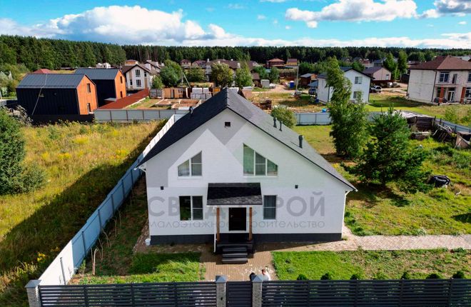 Дом из газобетонных блоков по проекту С-288 ГБ «Снежный» (293.7 м²)