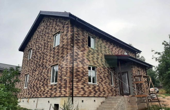 Дом из керамических блоков по индивидуальному проекту (229.2 м²)