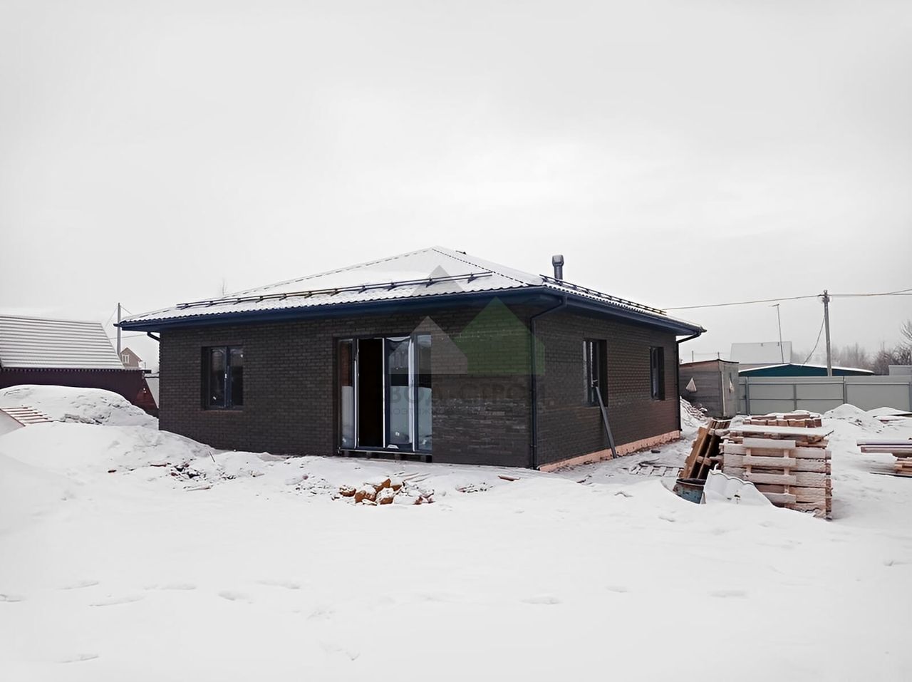 Построенный дом Дом из керамических блоков по проекту С-114 КЕ «Умка» (null м²)
